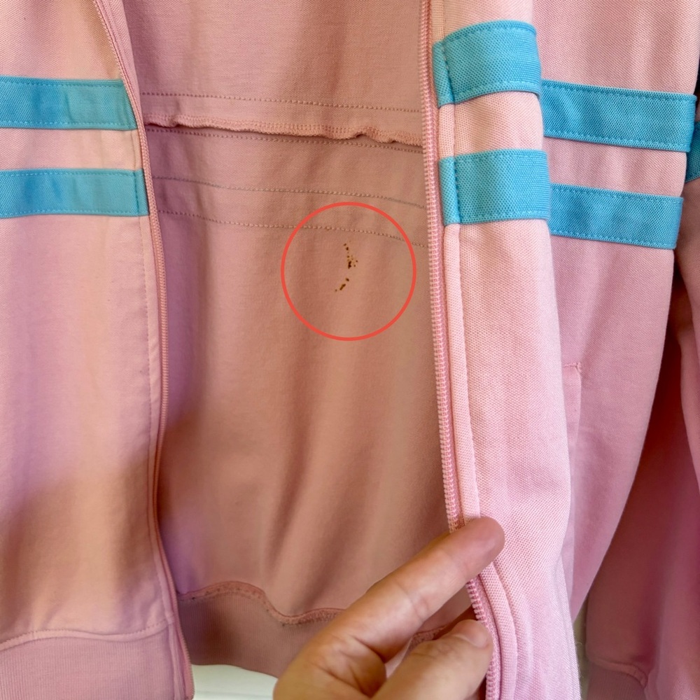 ❌SOLD❌ Ellesse Rimini Track Jacket in Light Pink/Light Blue Model SHA00892, SZ M - Picture 9 of 11